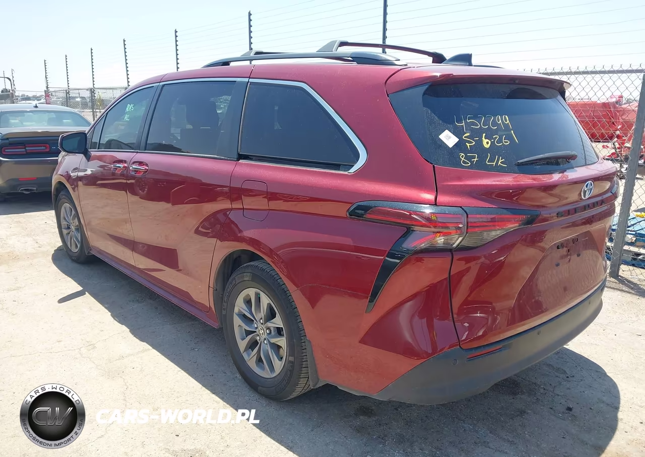 2022 Toyota Sienna Xle VIN:5TDYRKECXNS135210 - 3