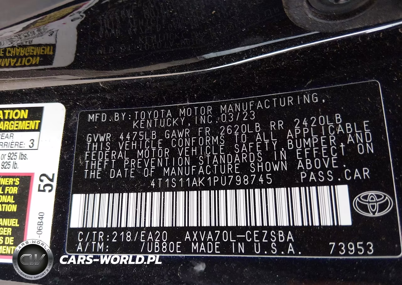 2023 Toyota Camry Se VIN:4T1S11AK1PU798745 - 9