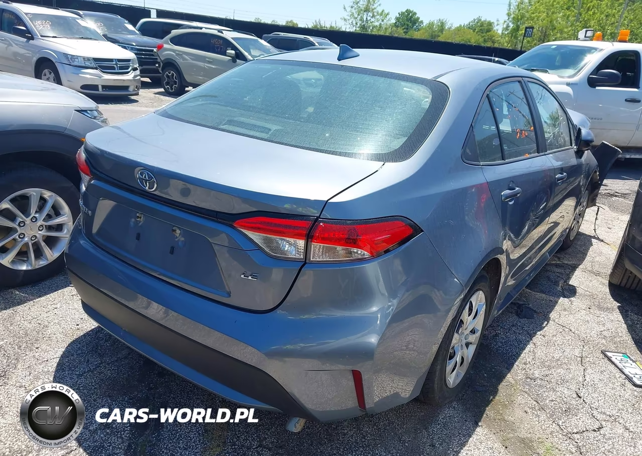 2022 Toyota Corolla Le VIN:5YFEPMAE2NP289205 - 4