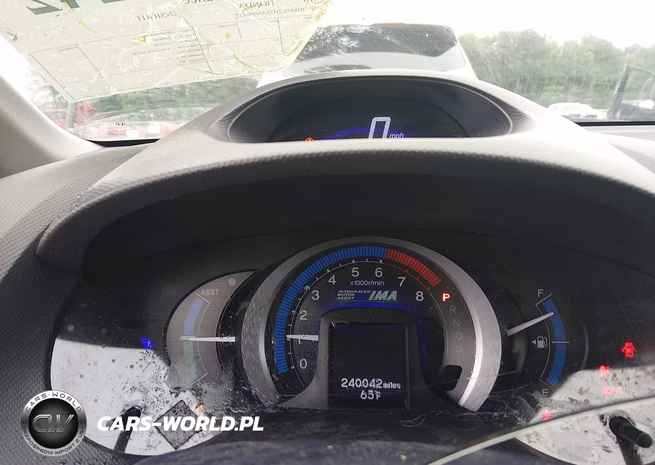 2010 Honda Insight Ex VIN:JHMZE2H75AS008427 - 7