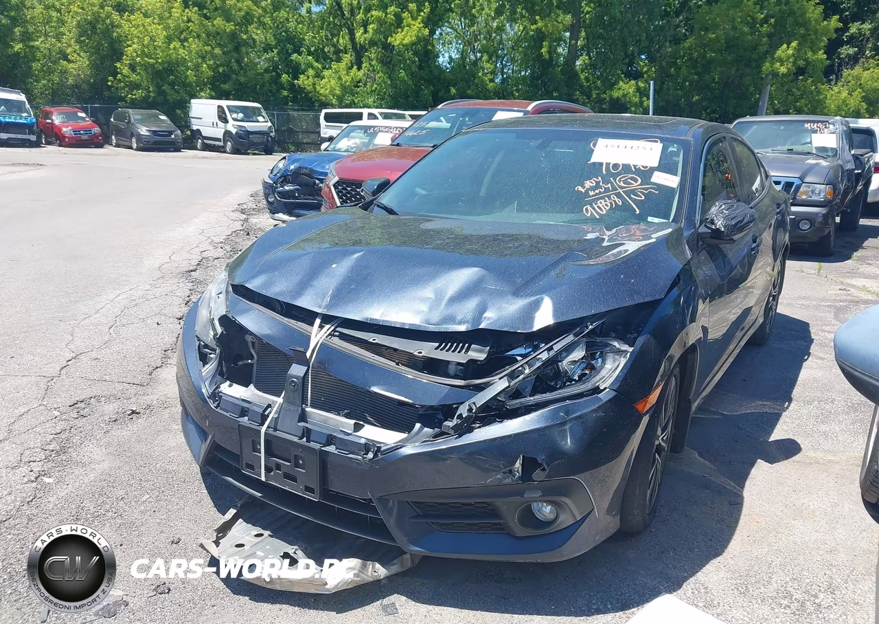 2017 Honda Civic Ex-L VIN:19XFC1F78HE025534 - 2