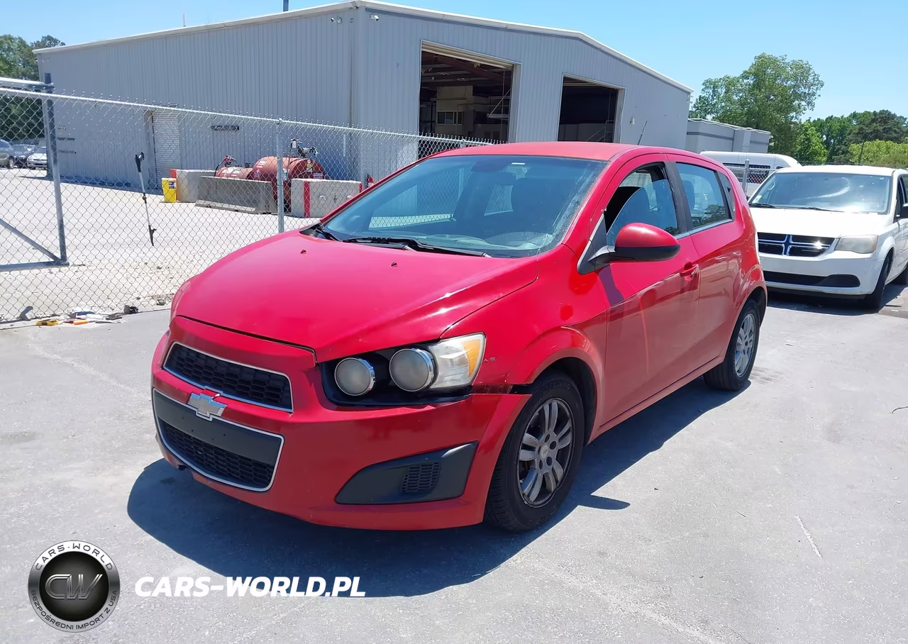 2012 Chevrolet Sonic 2Lt VIN:1G1JC6SH0C4104723 - 2