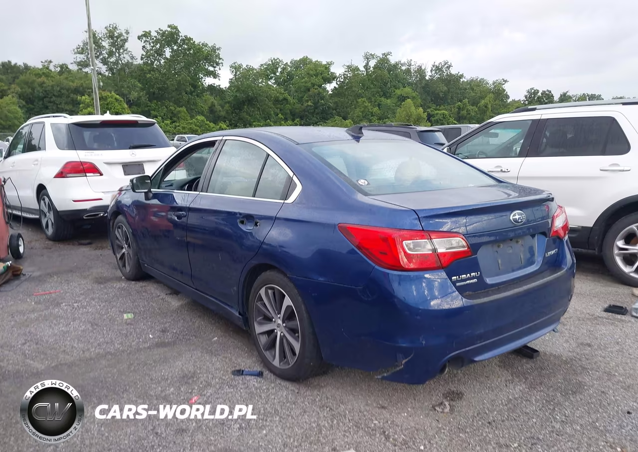 2016 Subaru Legacy 2.5I Limited VIN:4S3BNBJ61G3002857 - 3