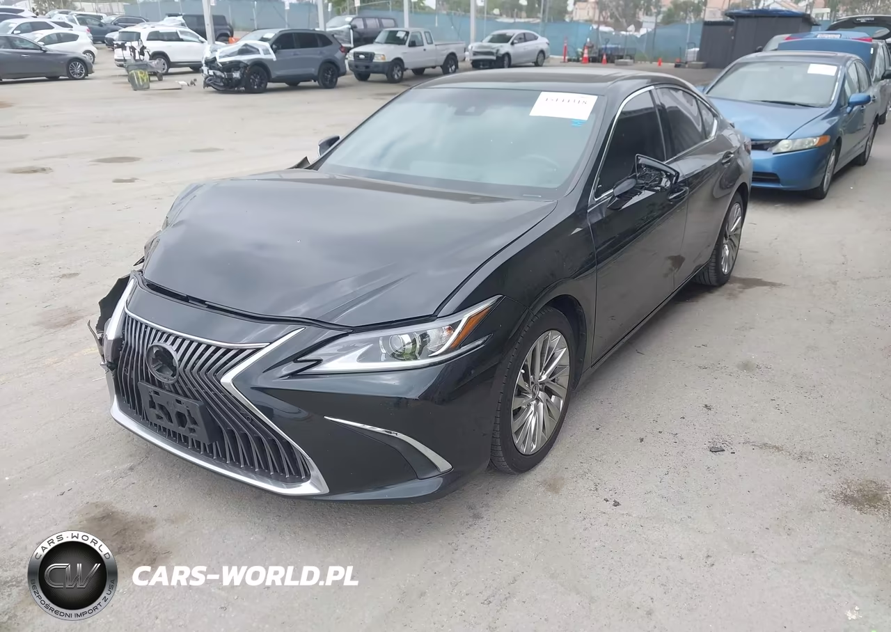 2019 Lexus Es 300H Luxury VIN:58AB21B13KU002940 - 2