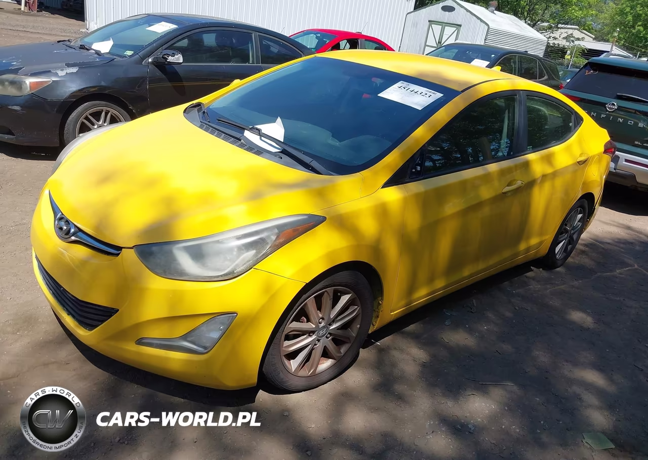 2016 Hyundai Elantra Se VIN:5NPDH4AE0GH682435 - 2