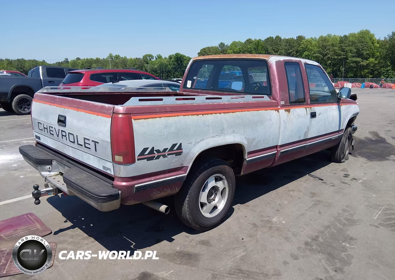 1989 Chevrolet Gmt-400 K1500 VIN:2GCEK19K6K1198794 - 4