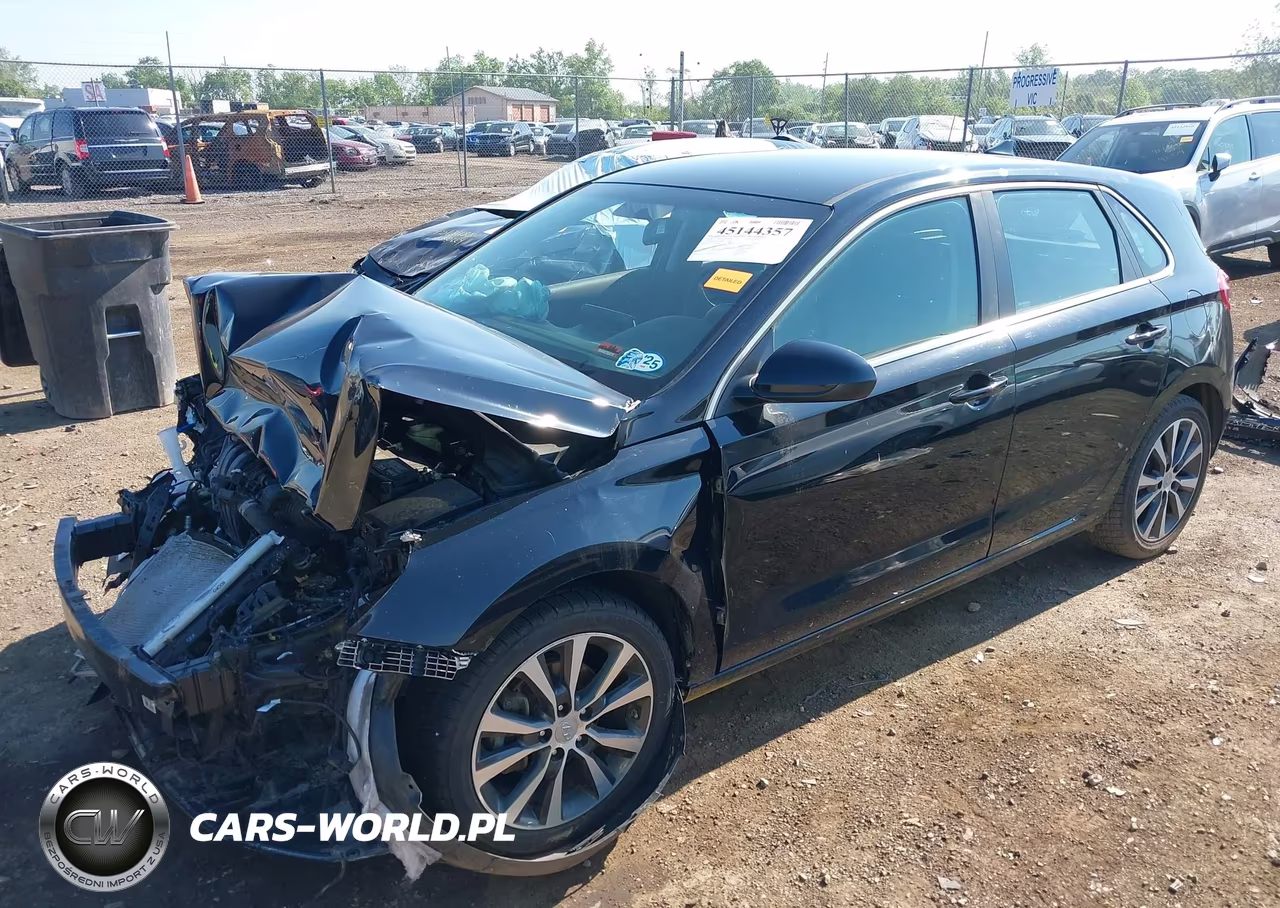 2019 Hyundai Elantra Gt VIN:KMHH35LE4KU117408 - 2