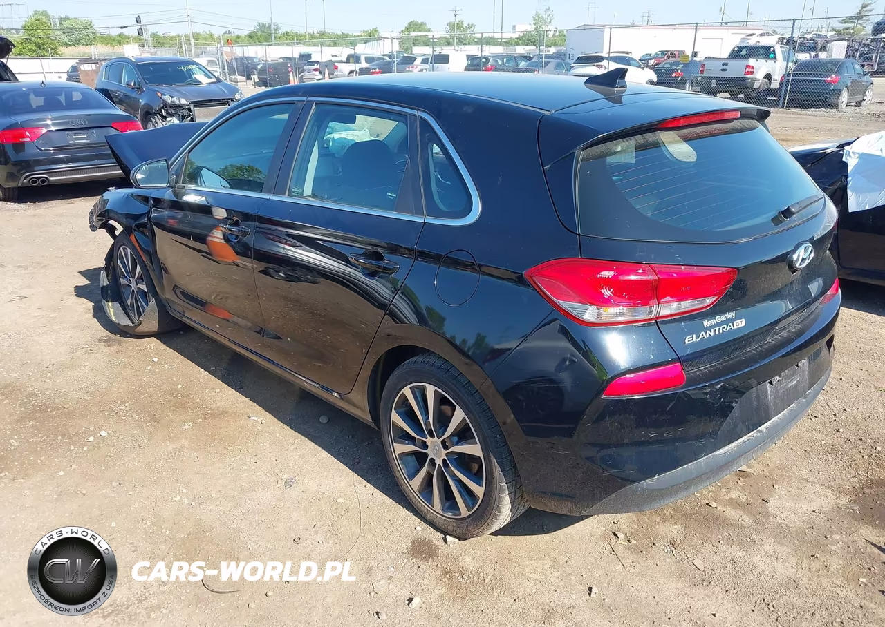2019 Hyundai Elantra Gt VIN:KMHH35LE4KU117408 - 3
