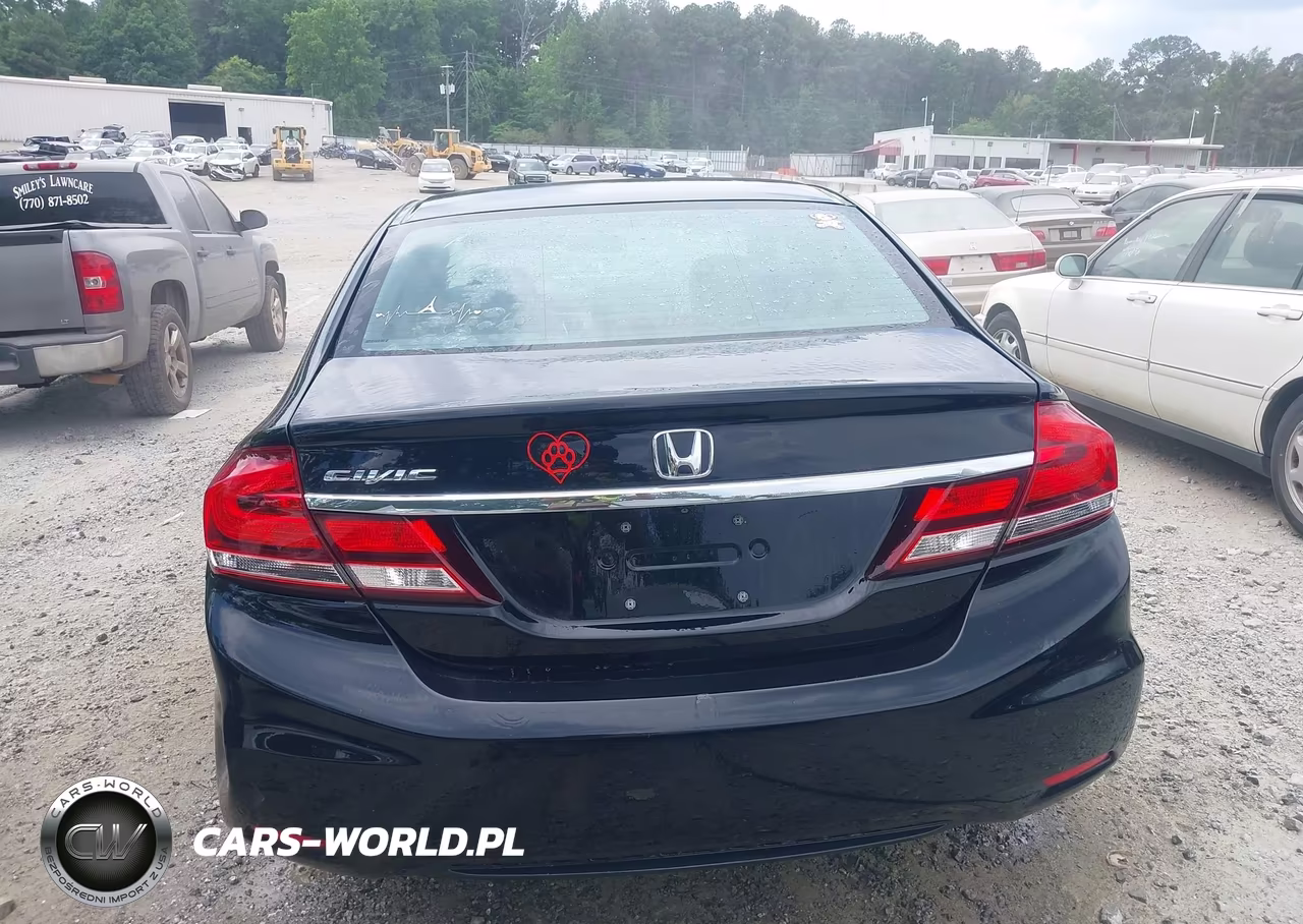 2014 Honda Civic Lx VIN:19XFB2F52EE046852 - 16