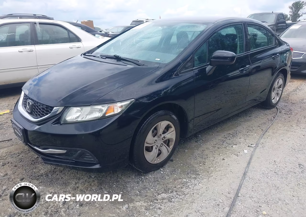 2014 Honda Civic Lx VIN:19XFB2F52EE046852 - 2
