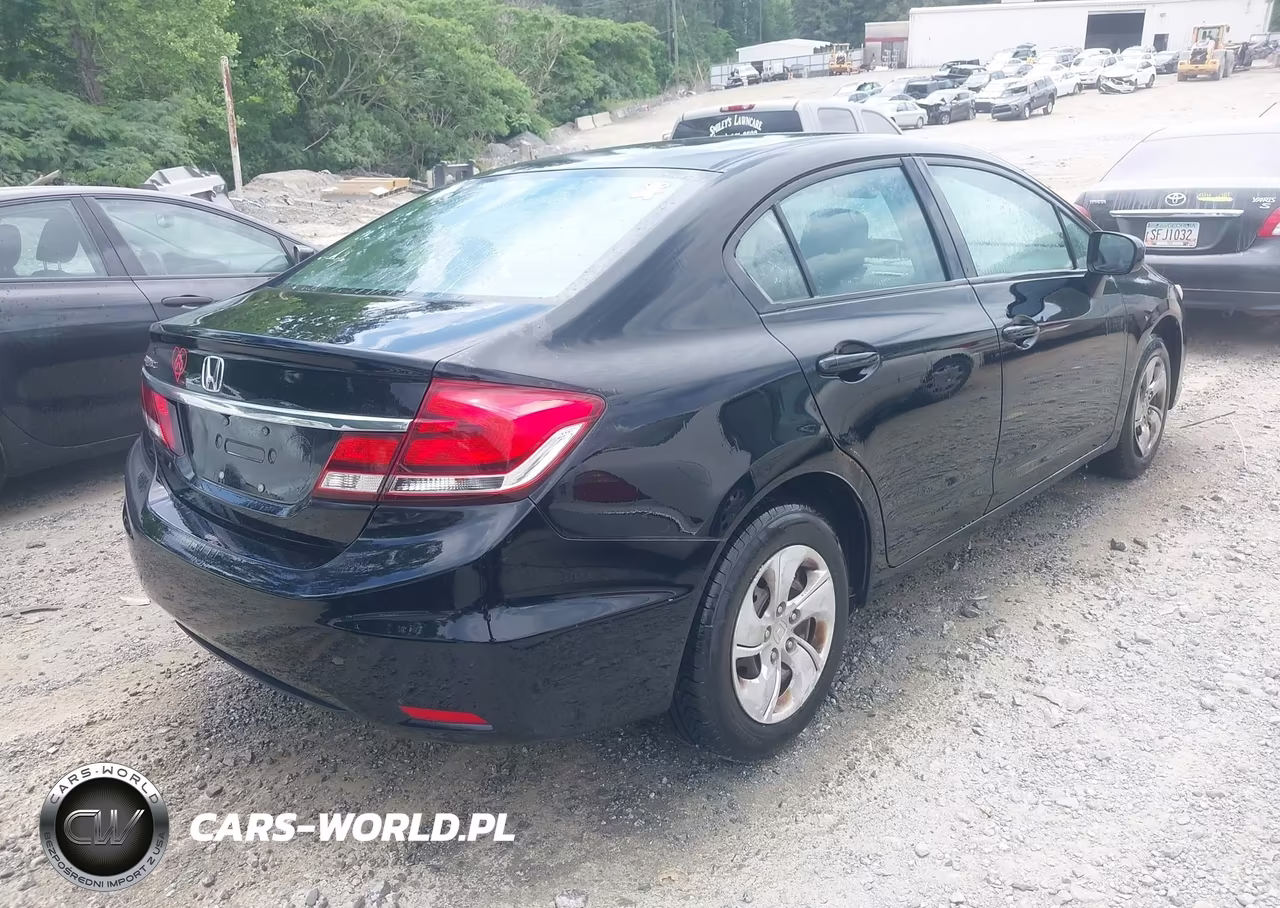 2014 Honda Civic Lx VIN:19XFB2F52EE046852 - 4