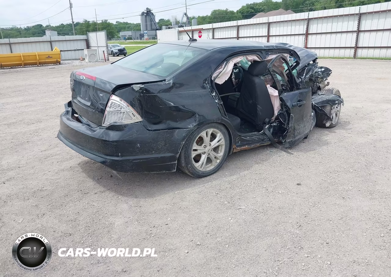 2011 Ford Fusion Se VIN:3FAHP0HA6BR299191 - 4