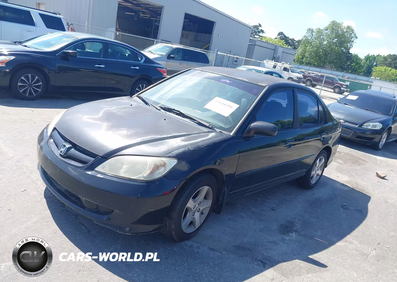 2004 Honda Civic Lx VIN:2HGES16584H601300 - 2