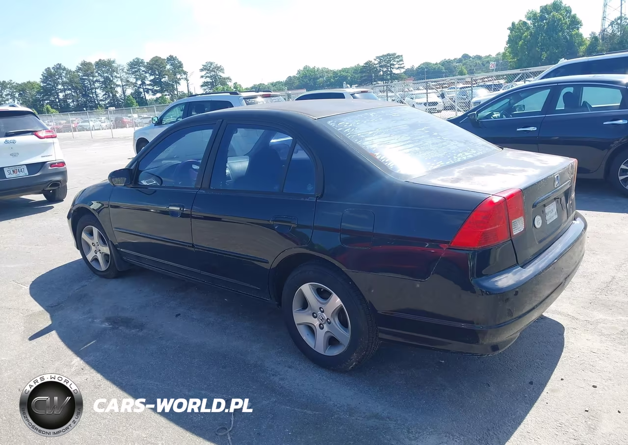 2004 Honda Civic Lx VIN:2HGES16584H601300 - 3