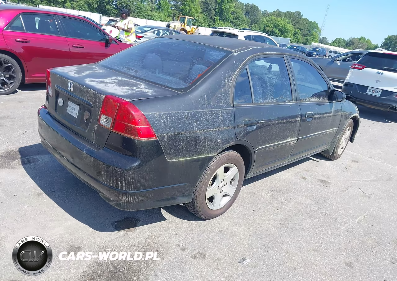 2004 Honda Civic Lx VIN:2HGES16584H601300 - 4