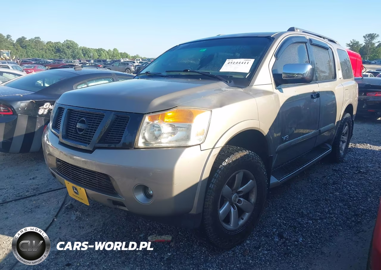 2008 Nissan Armada Se VIN:5N1AA08D88N622509 - 2