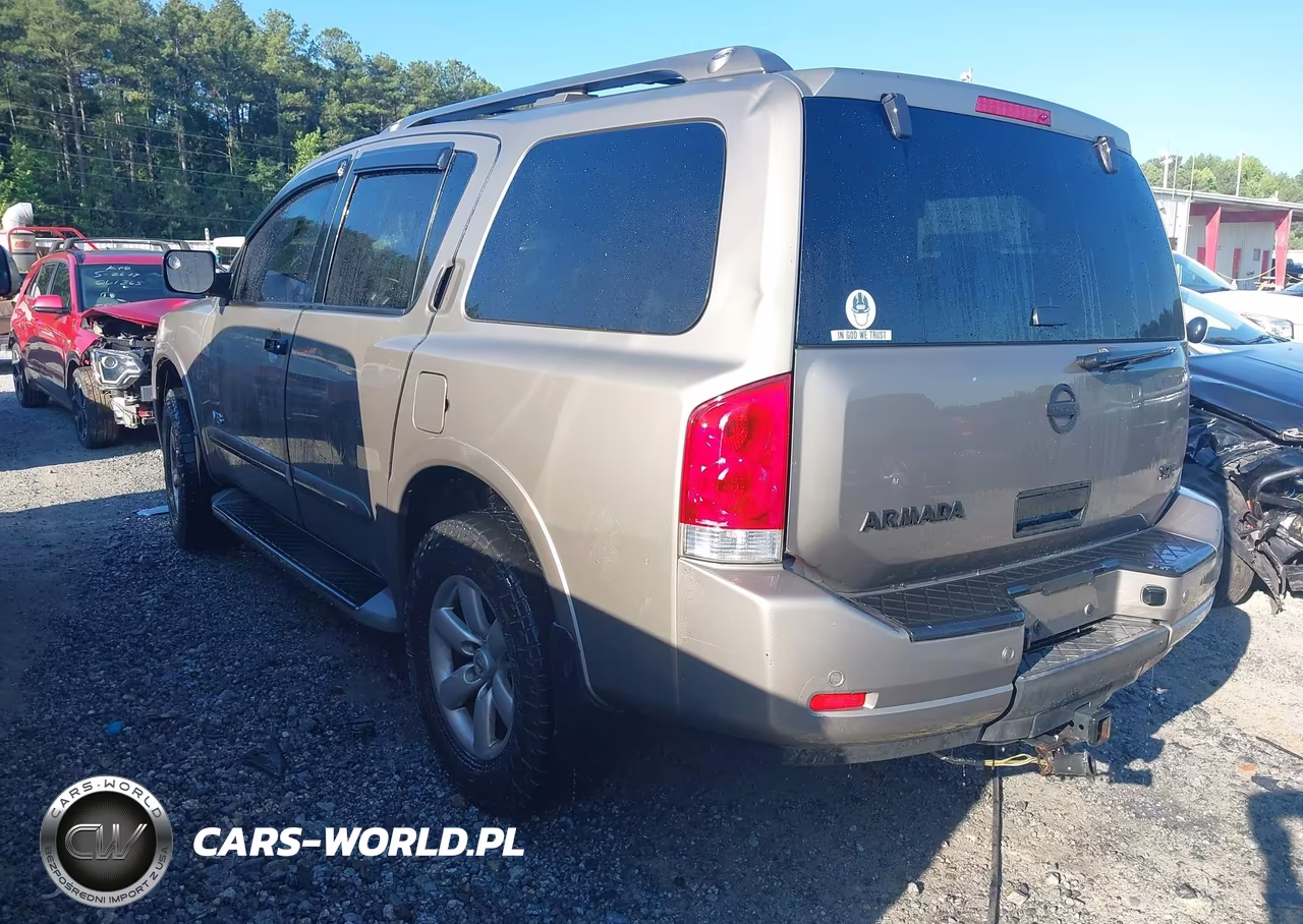 2008 Nissan Armada Se VIN:5N1AA08D88N622509 - 3