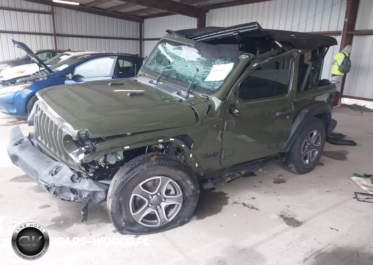2022 Jeep Wrangler Sport S 4X4 VIN:1C4GJXAG2NW196205 - 2