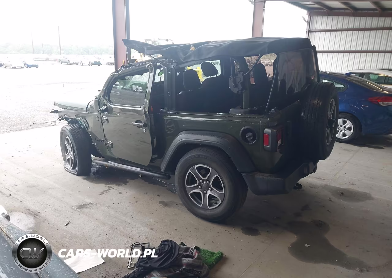2022 Jeep Wrangler Sport S 4X4 VIN:1C4GJXAG2NW196205 - 3