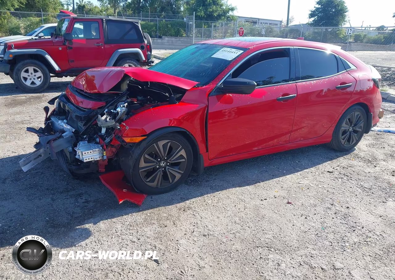 2018 Honda Civic Ex VIN:SHHFK7H51JU237949 - 2