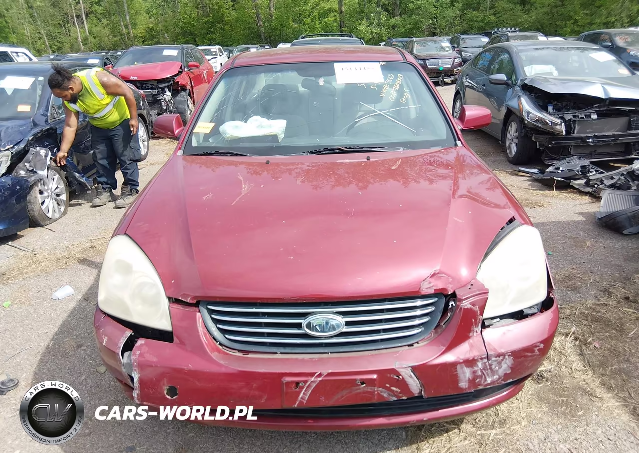 2008 Kia Optima Lx V6 VIN:KNAGE124085213662 - 12