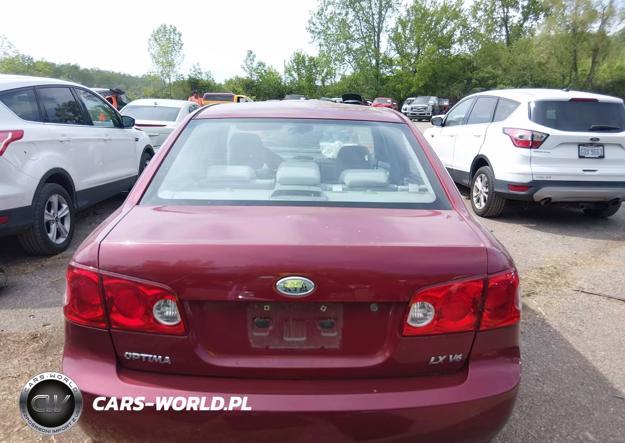 2008 Kia Optima Lx V6 VIN:KNAGE124085213662 - 16