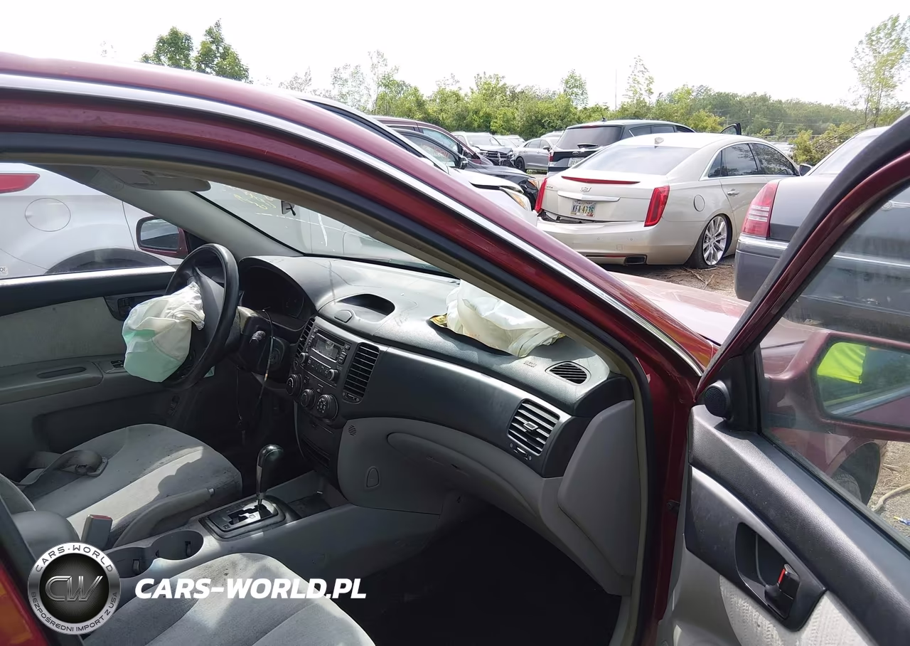 2008 Kia Optima Lx V6 VIN:KNAGE124085213662 - 5