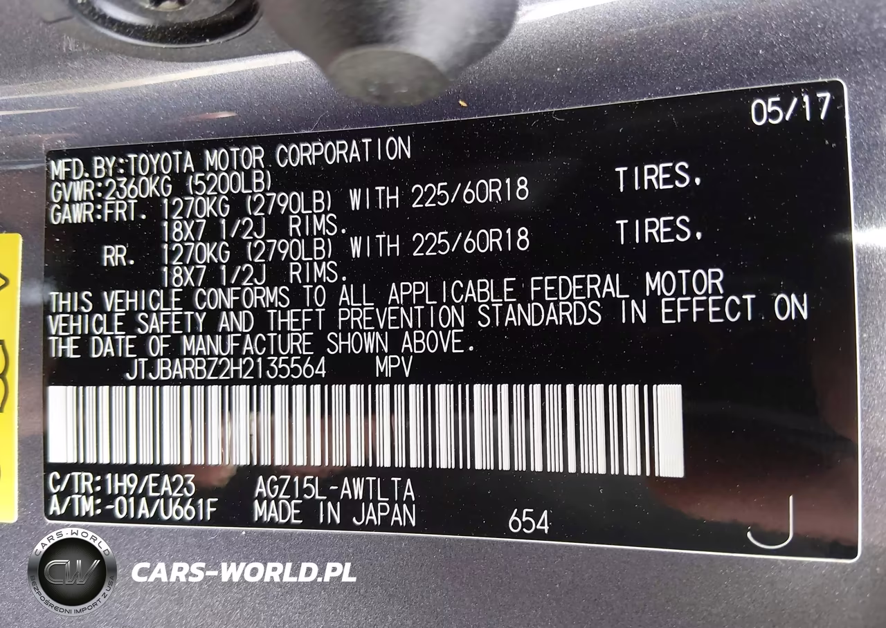 2017 Lexus Nx 200T VIN:JTJBARBZ2H2135564 - 9