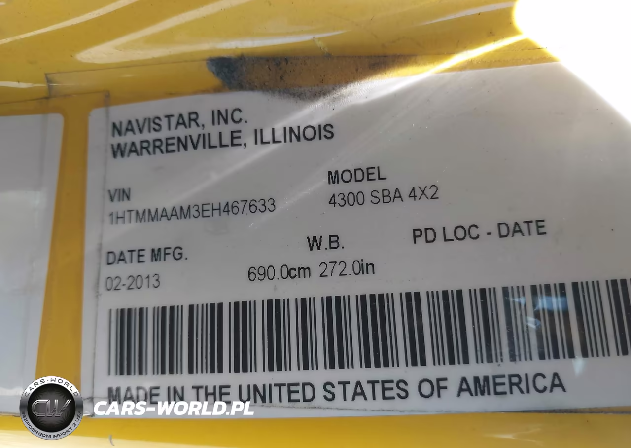 2014 International 4000 4300 VIN:1HTMMAAM3EH467633 - 8