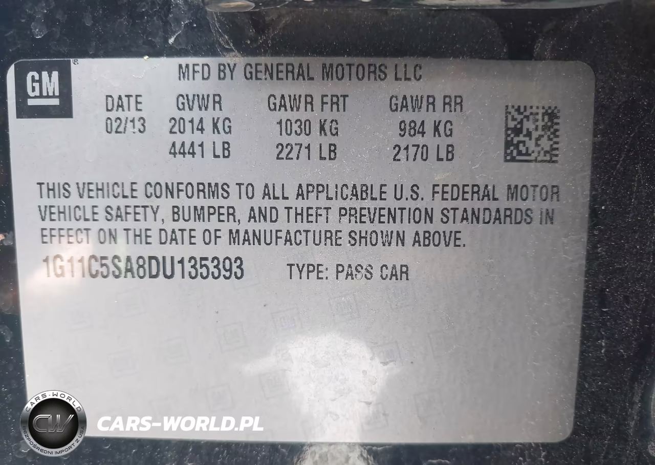 2013 Chevrolet Malibu 1Lt VIN:1G11C5SA8DU135393 - 9