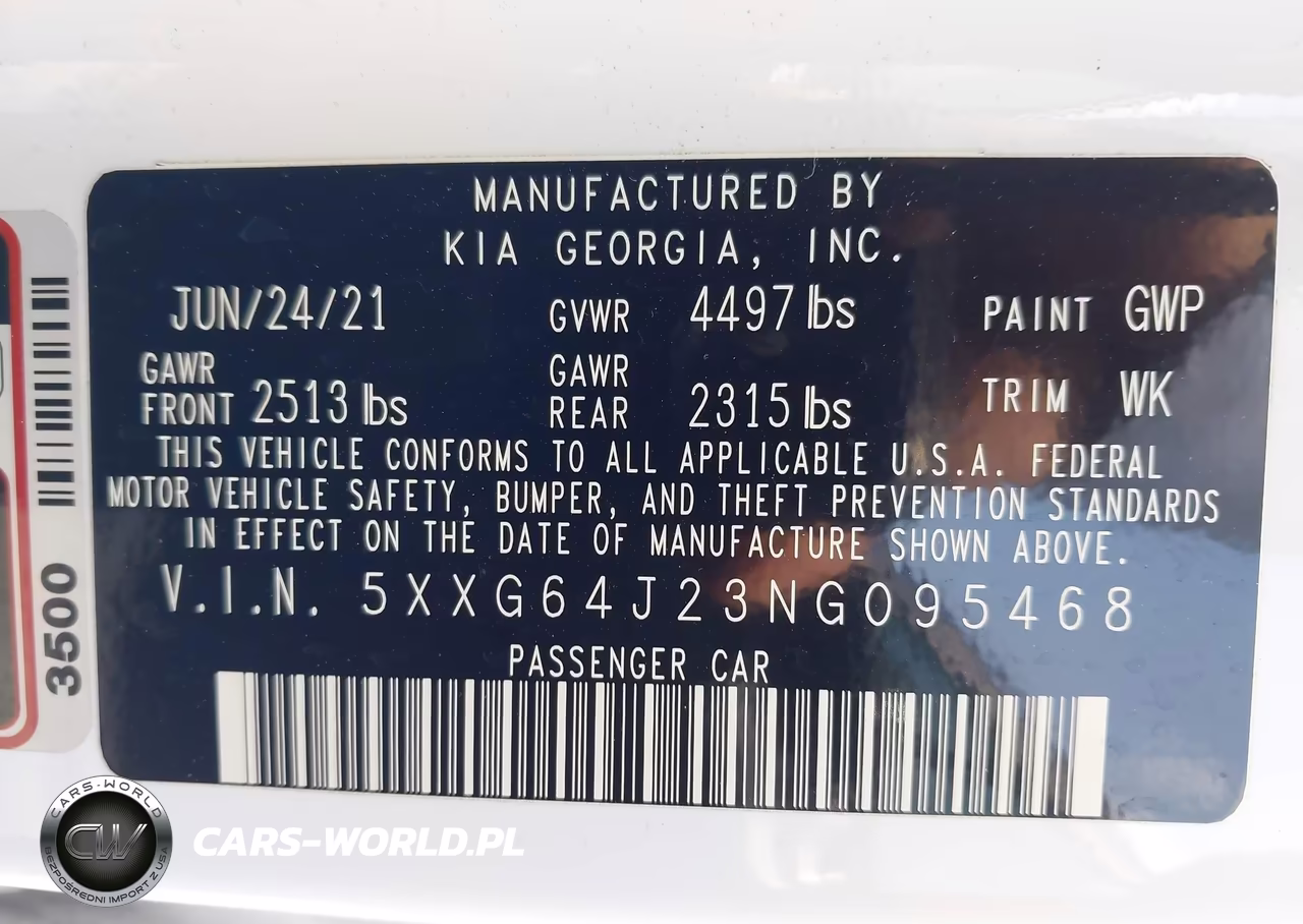 2022 Kia K5 Gt-Line VIN:5XXG64J23NG095468 - 9