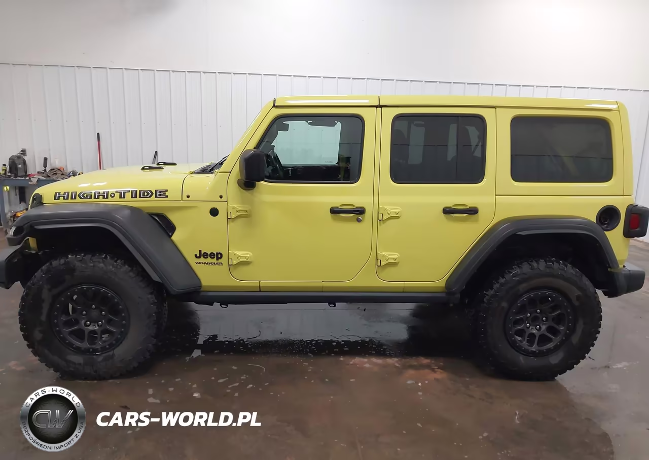 2022 Jeep Wrangler Unlimited High Tide 4X4 VIN:1C4HJXDG9NW267254 - 15