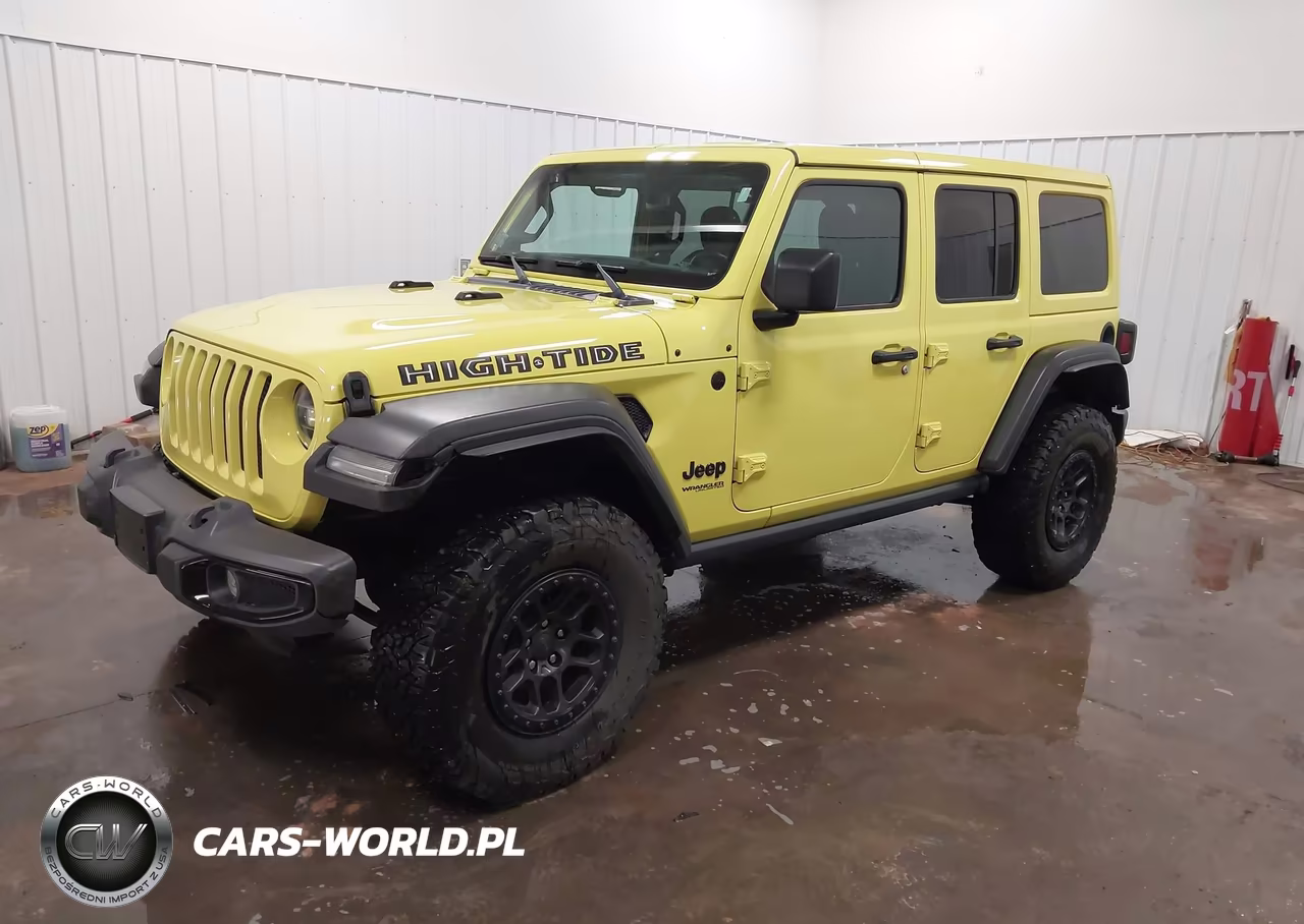 2022 Jeep Wrangler Unlimited High Tide 4X4 VIN:1C4HJXDG9NW267254 - 2