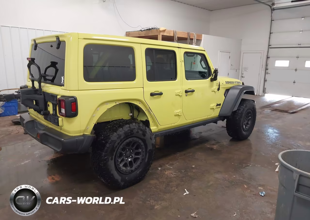 2022 Jeep Wrangler Unlimited High Tide 4X4 VIN:1C4HJXDG9NW267254 - 4