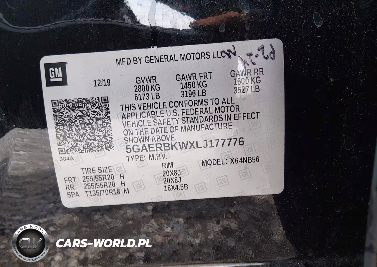 2020 Buick Enclave Fwd Essence VIN:5GAERBKWXLJ177776 - 9