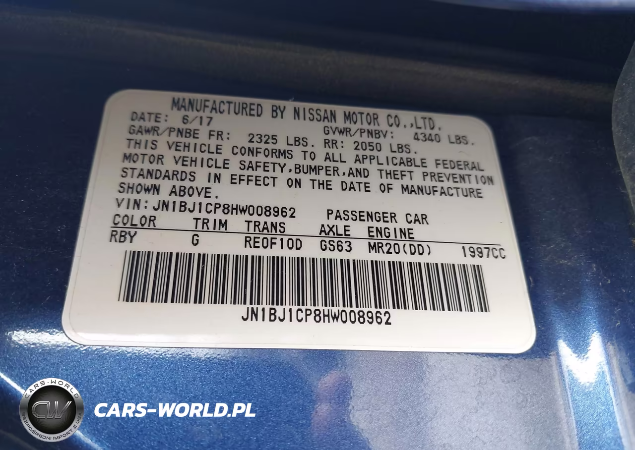 2017 Nissan Rogue Sport Sv VIN:JN1BJ1CP8HW008962 - 9