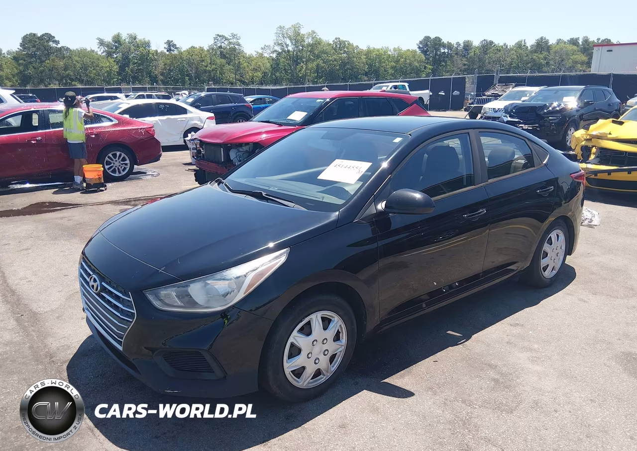 2019 Hyundai Accent Se VIN:3KPC24A30KE055453 - 2