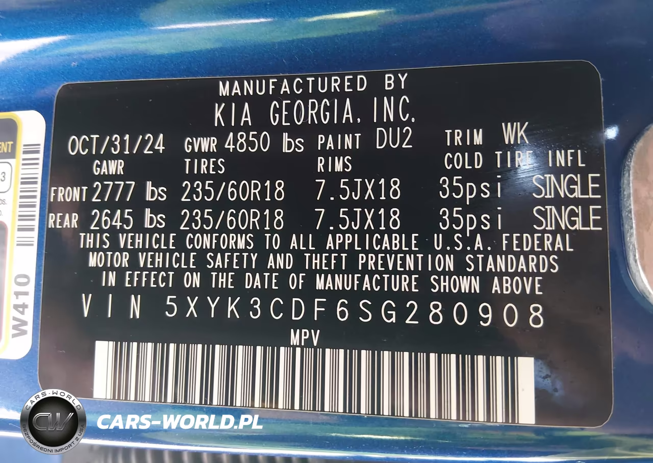 2025 Kia Sportage Ex VIN:5XYK3CDF6SG280908 - 9