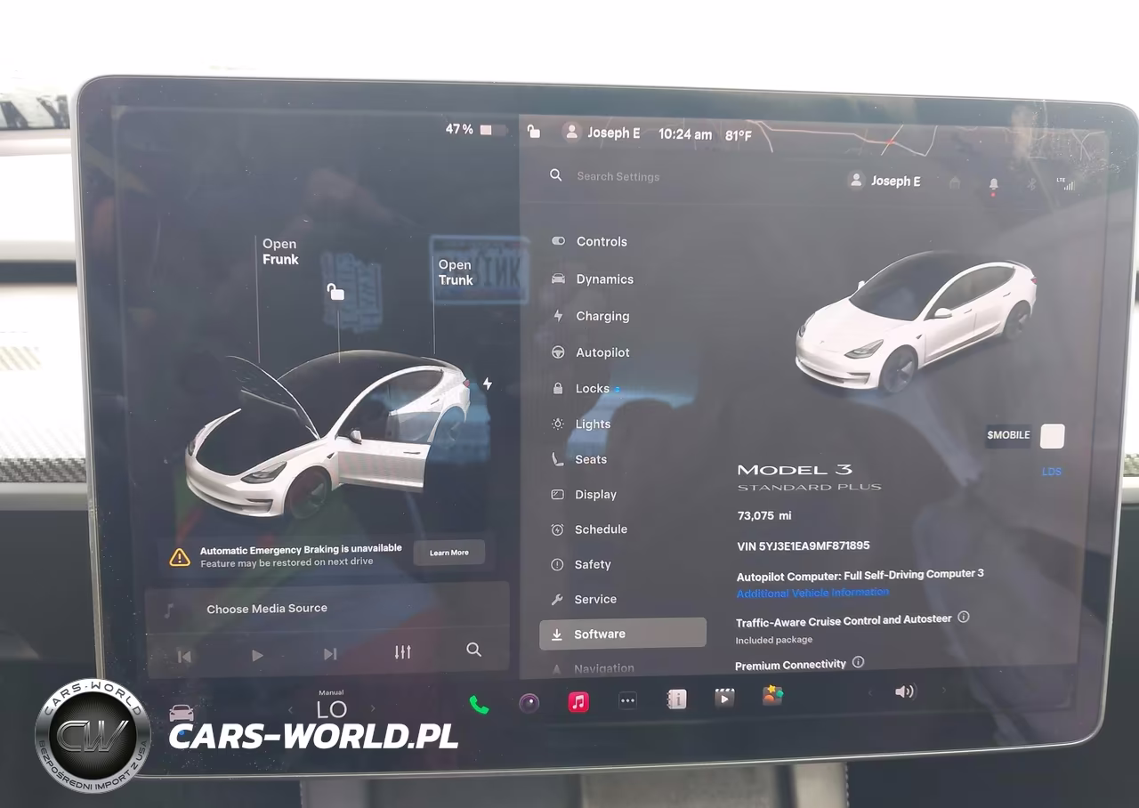 2021 Tesla Model 3 Standard Range Plus Rear-Wheel Drive VIN:5YJ3E1EA9MF871895 - 17