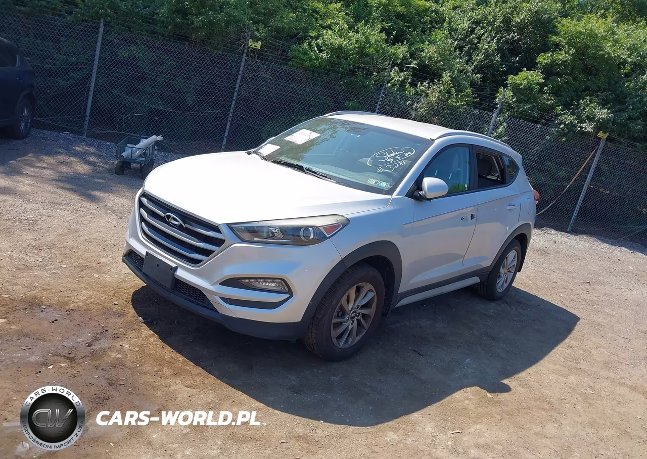 2017 Hyundai Tucson Se VIN:KM8J3CA40HU583281 - 2