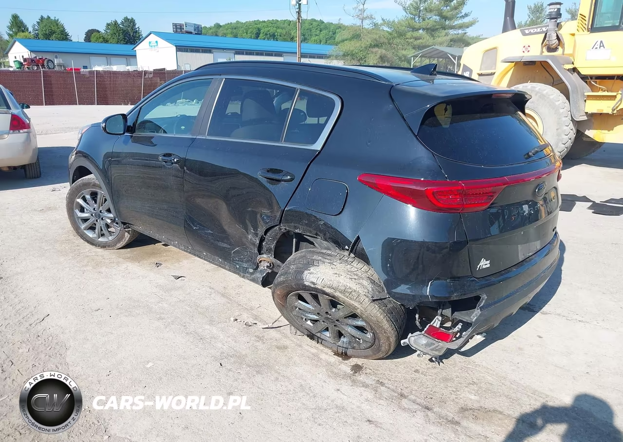 2021 Kia Sportage S VIN:KNDP6CAC2M7900614 - 3