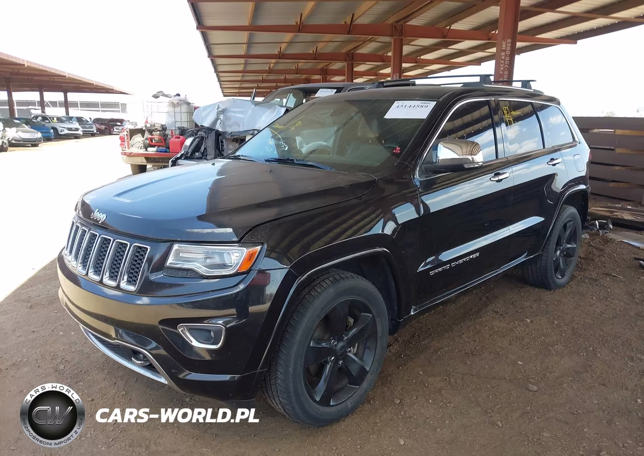 2014 Jeep Grand Cherokee Overland VIN:1C4RJFCG3EC416825 - 2