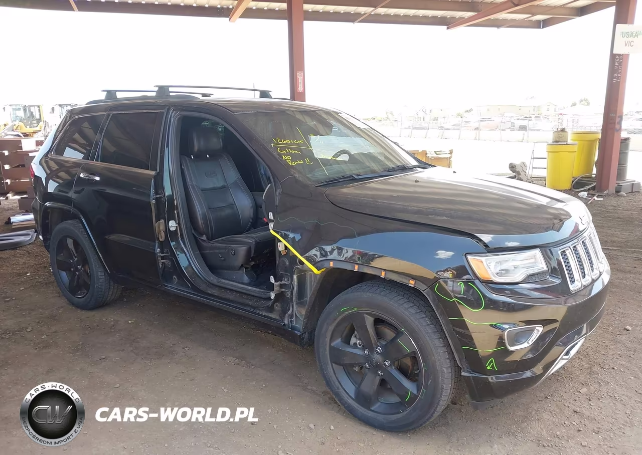 2014 Jeep Grand Cherokee Overland VIN:1C4RJFCG3EC416825 - 6