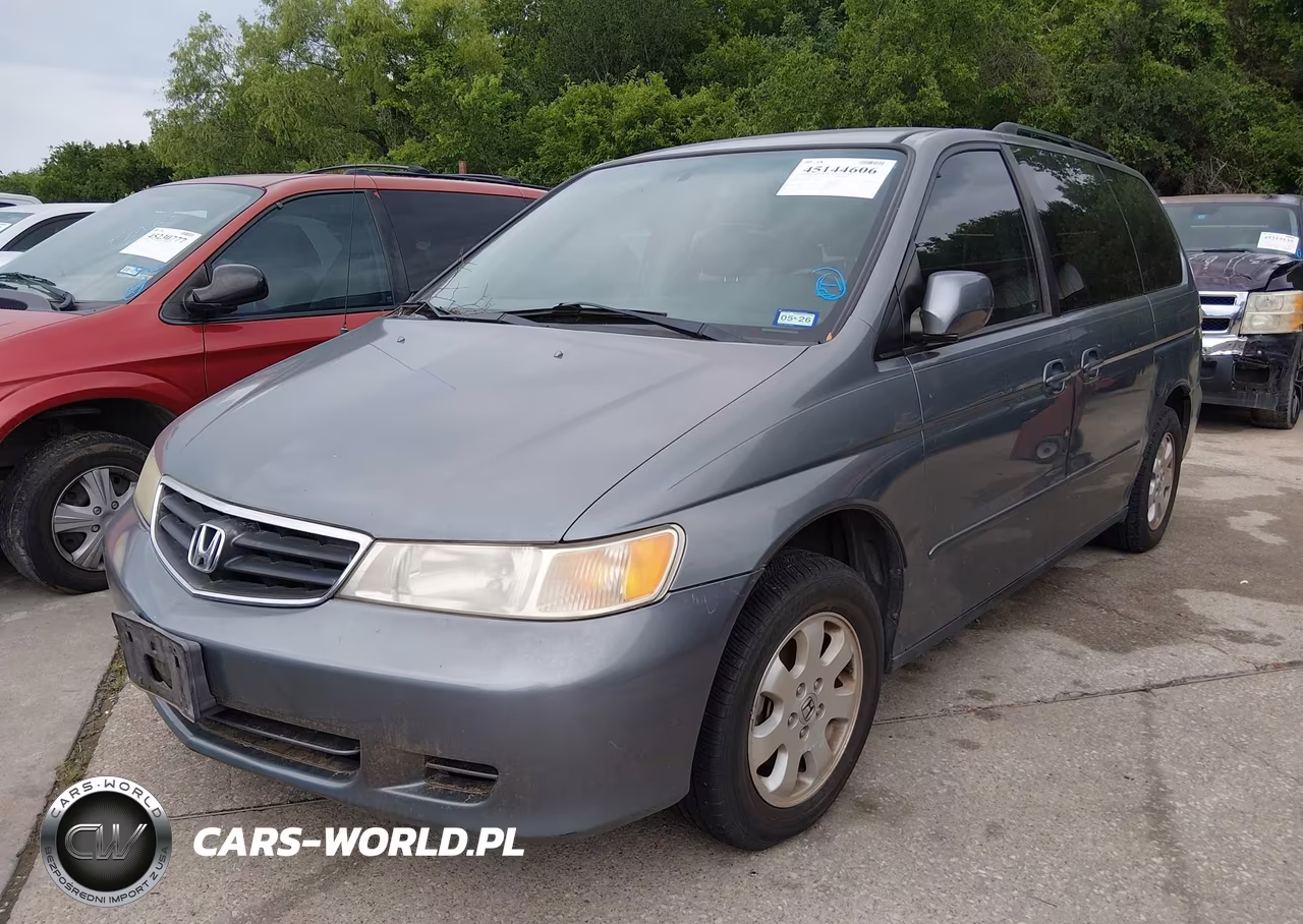 2002 Honda Odyssey Ex-L VIN:5FNRL18012B010534 - 2