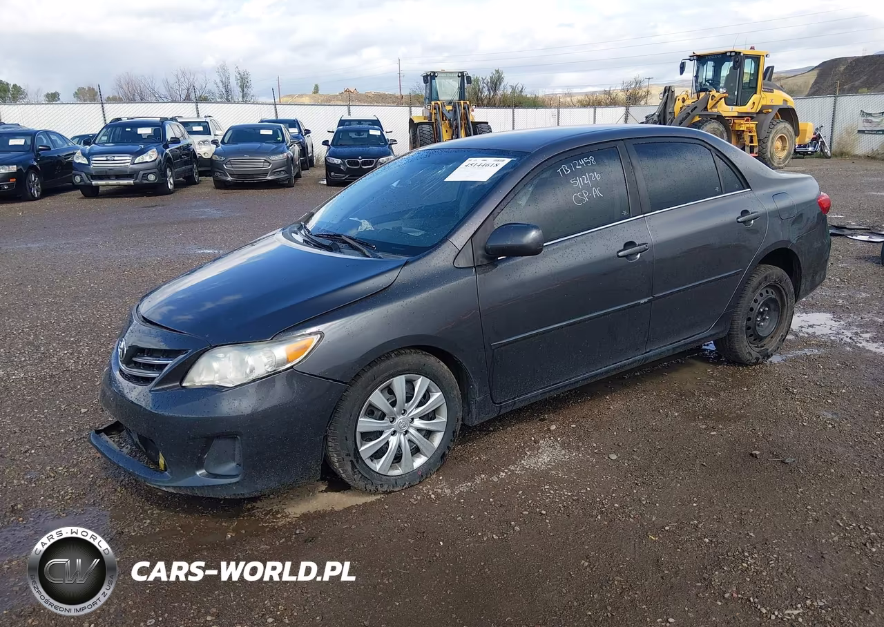 2013 Toyota Corolla Le VIN:5YFBU4EE6DP078500 - 2