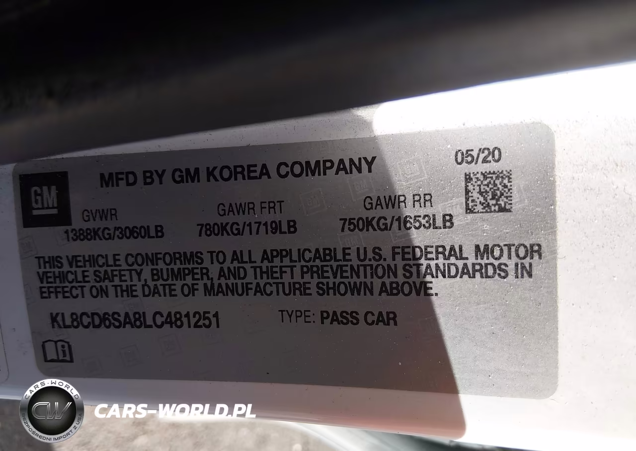 2020 Chevrolet Spark Fwd 1Lt Automatic VIN:KL8CD6SA8LC481251 - 9