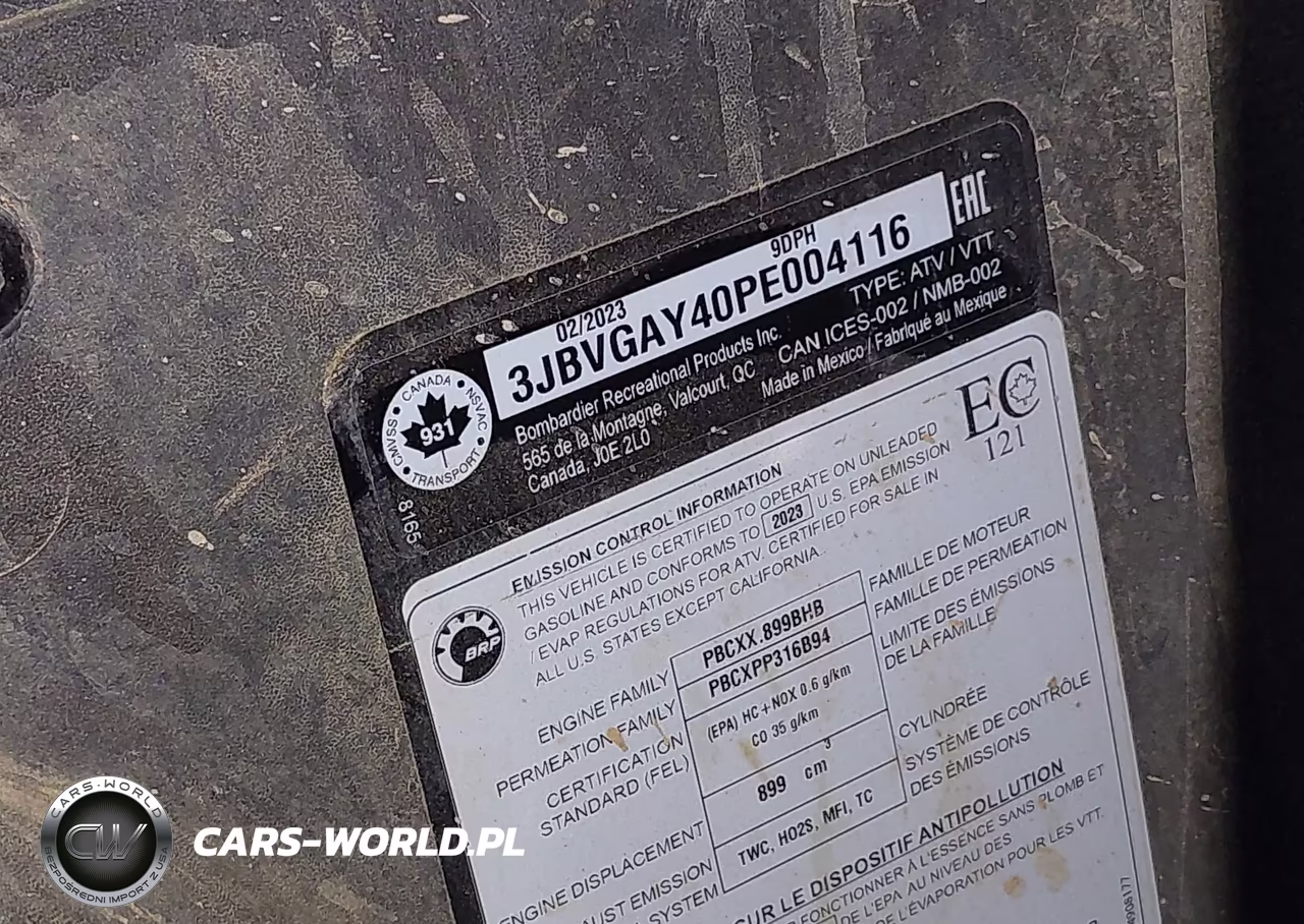 2023 Can-Am Maverick X3 Ds Turbo VIN:3JBVGAY40PE004116 - 10