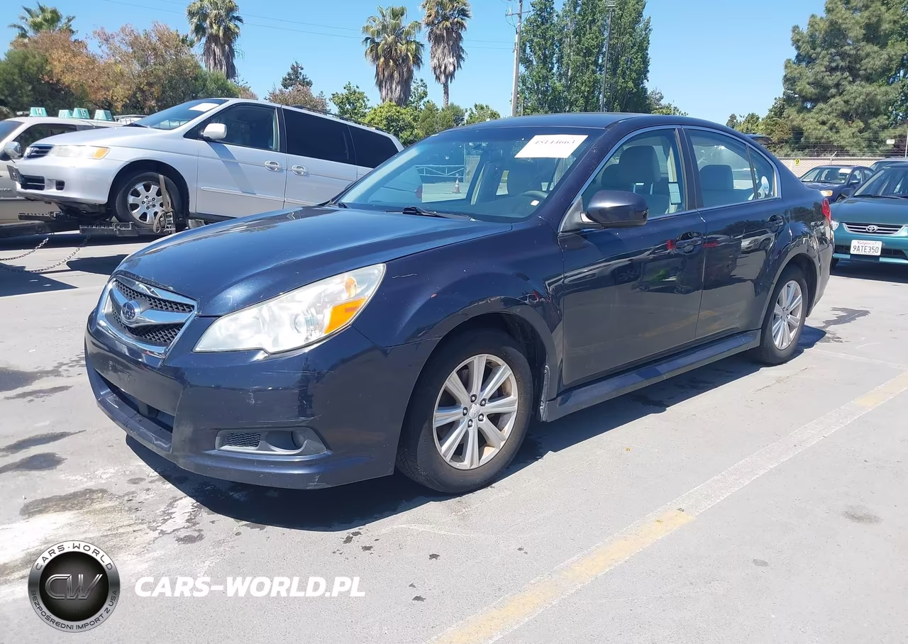 2012 Subaru Legacy 2.5I VIN:4S3BMBA62C3018613 - 2