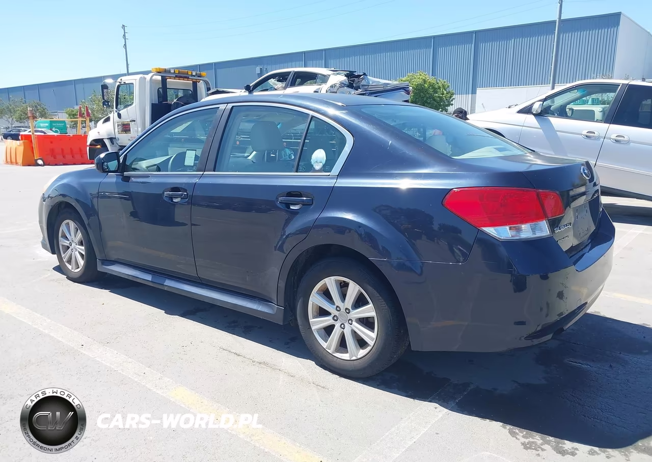 2012 Subaru Legacy 2.5I VIN:4S3BMBA62C3018613 - 3