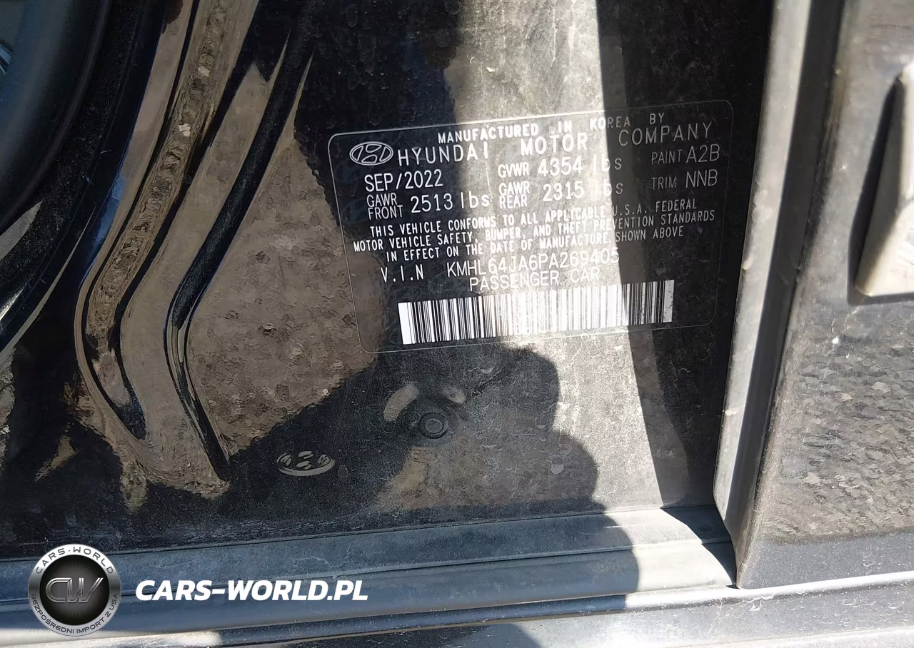 2023 Hyundai Sonata Sel VIN:KMHL64JA6PA269405 - 9